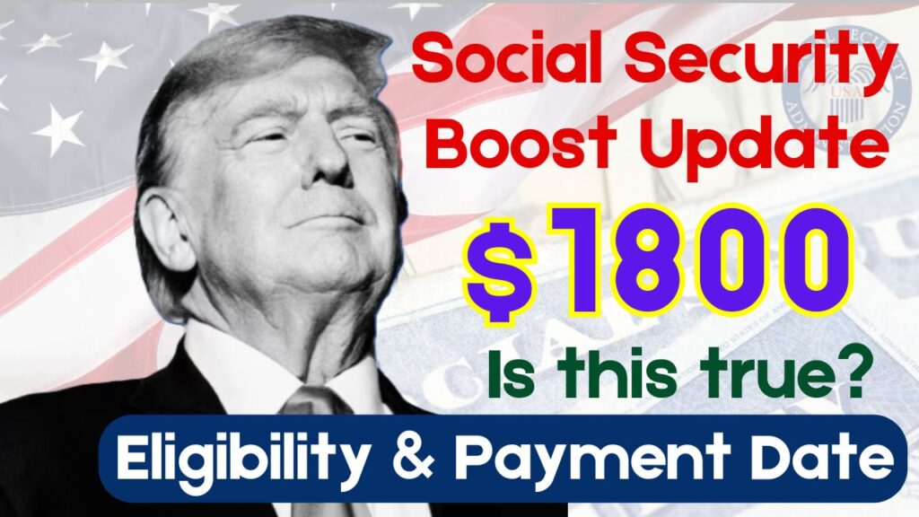 1800 Increase in Social Security