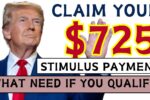 725 Stimulus Payment