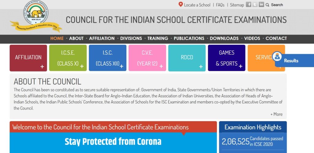 ICSE ISC Datesheet 2025