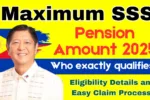 Maximum SSS Pension Amount