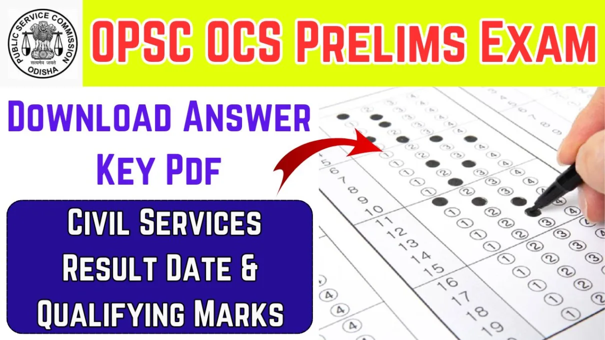 OPSC OCS Answer Key 