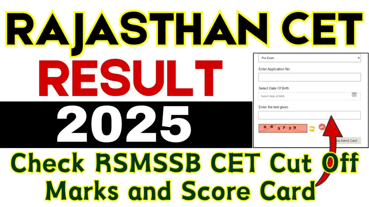 Rajasthan CET Result