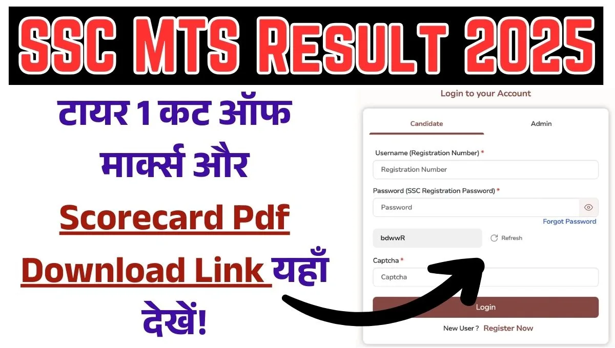 SSC MTS Result 2025