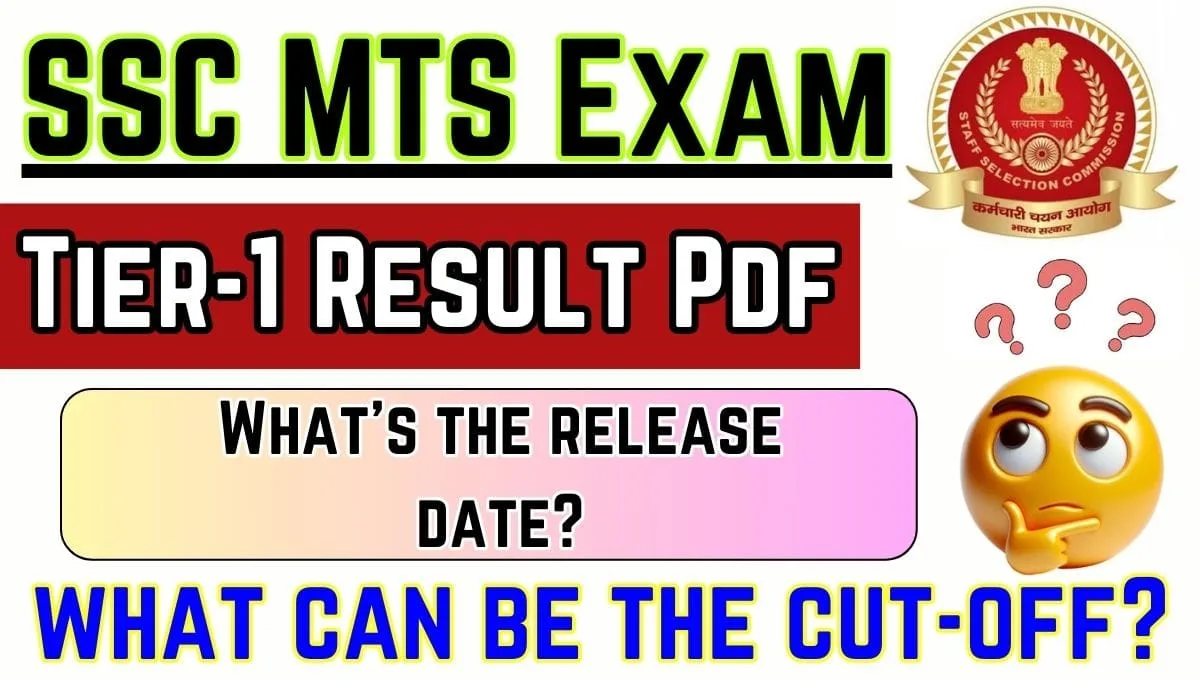 SSC MTS Tier-1 Result 2025