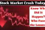 Stock Market Crash Today