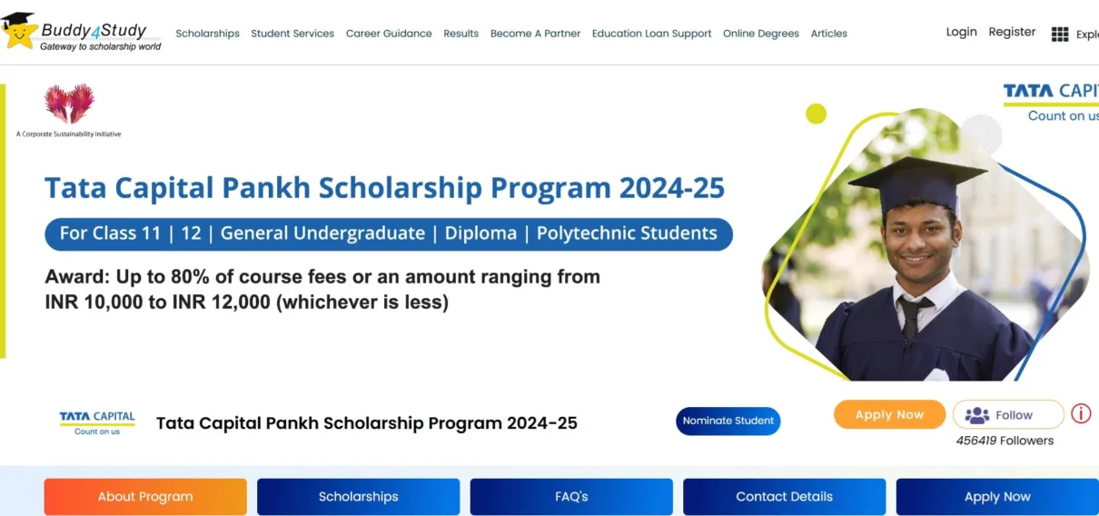 Tata Capital Pankh Scholarship