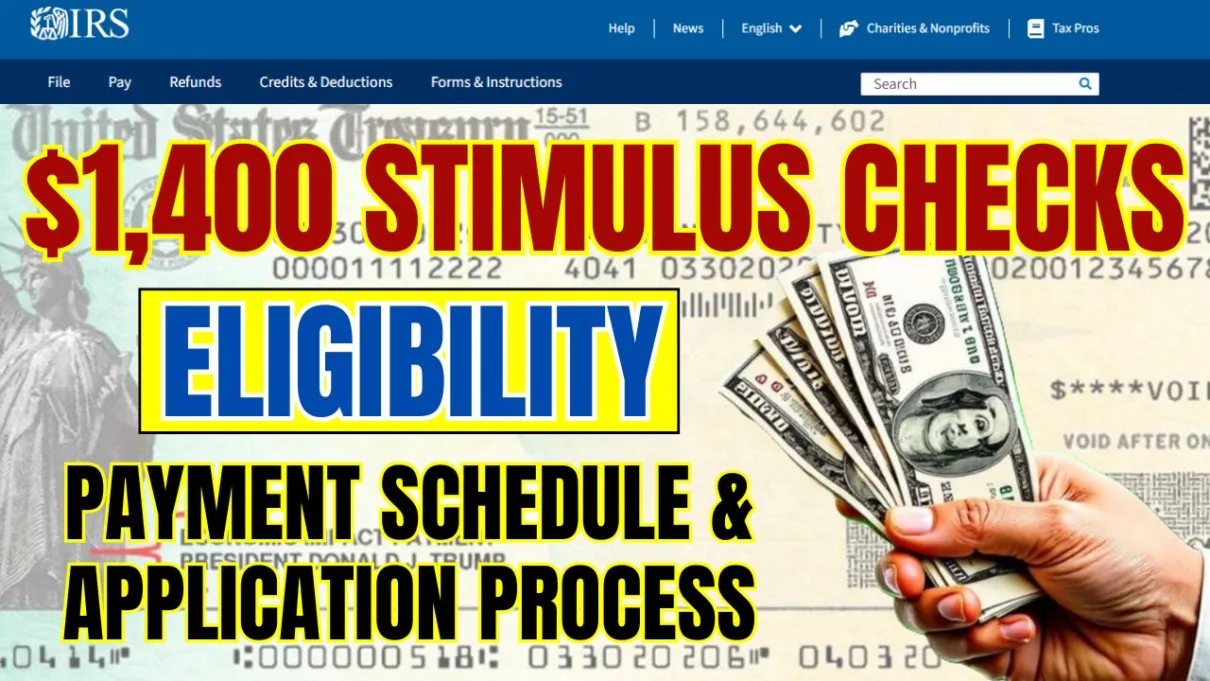 1400 Stimulus Checks eligibility