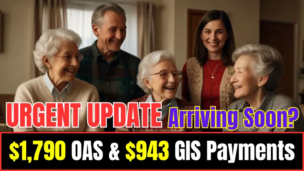 $1790 OAS & $943 GIS Payments