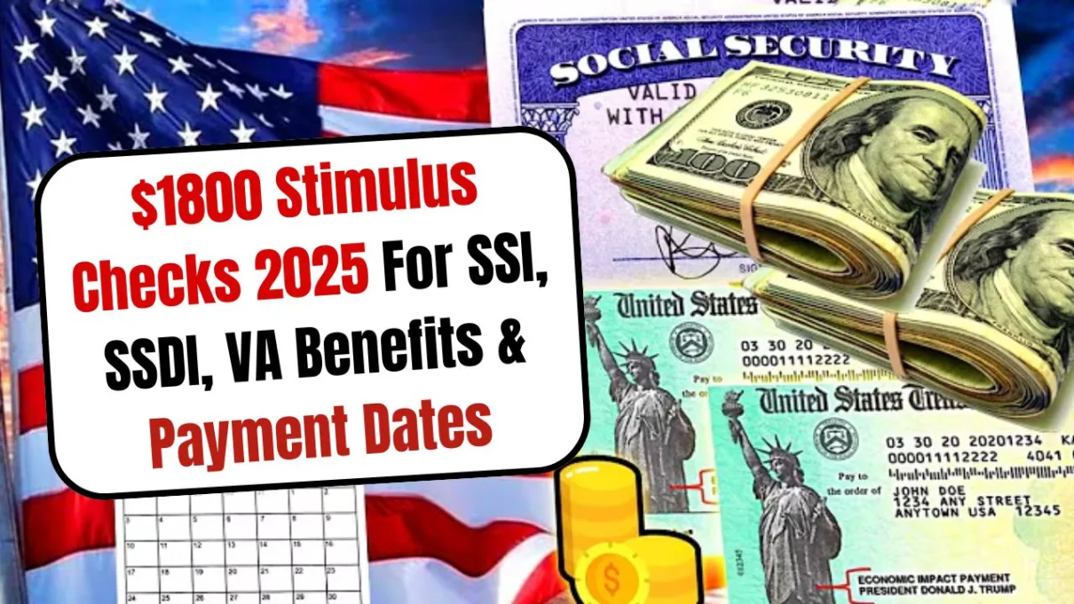 1800 Stimulus Checks 2025