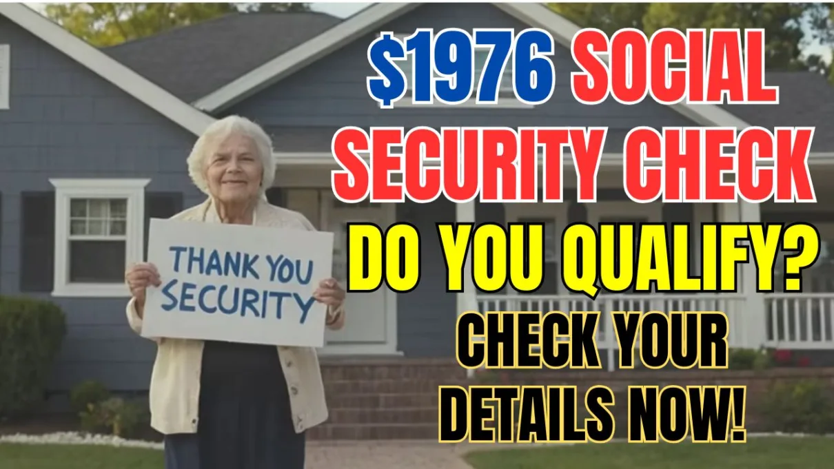 1976 Social Security Check