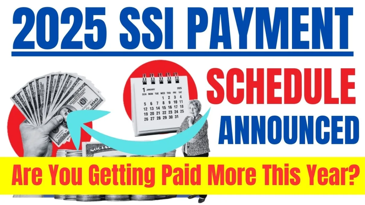 2025 SSI Payment Schedule