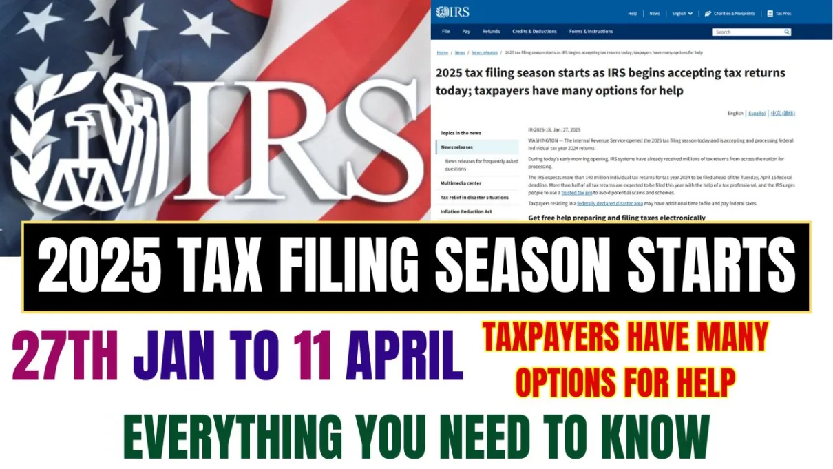 2025 Tax Filing Season