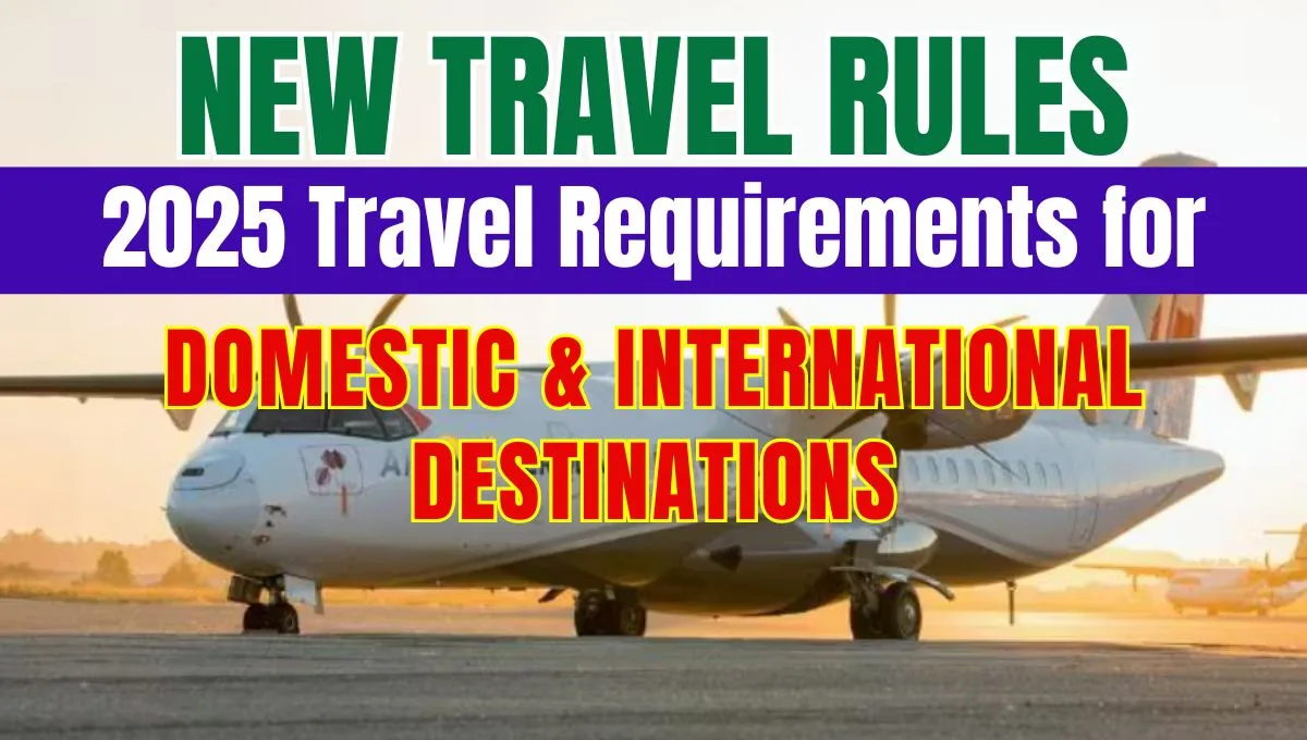 2025 Travel Requirements