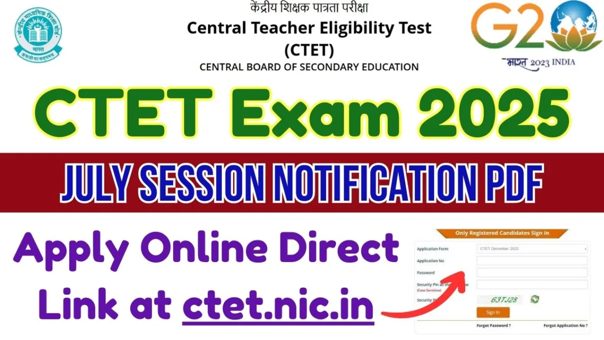 CTET Exam 2025