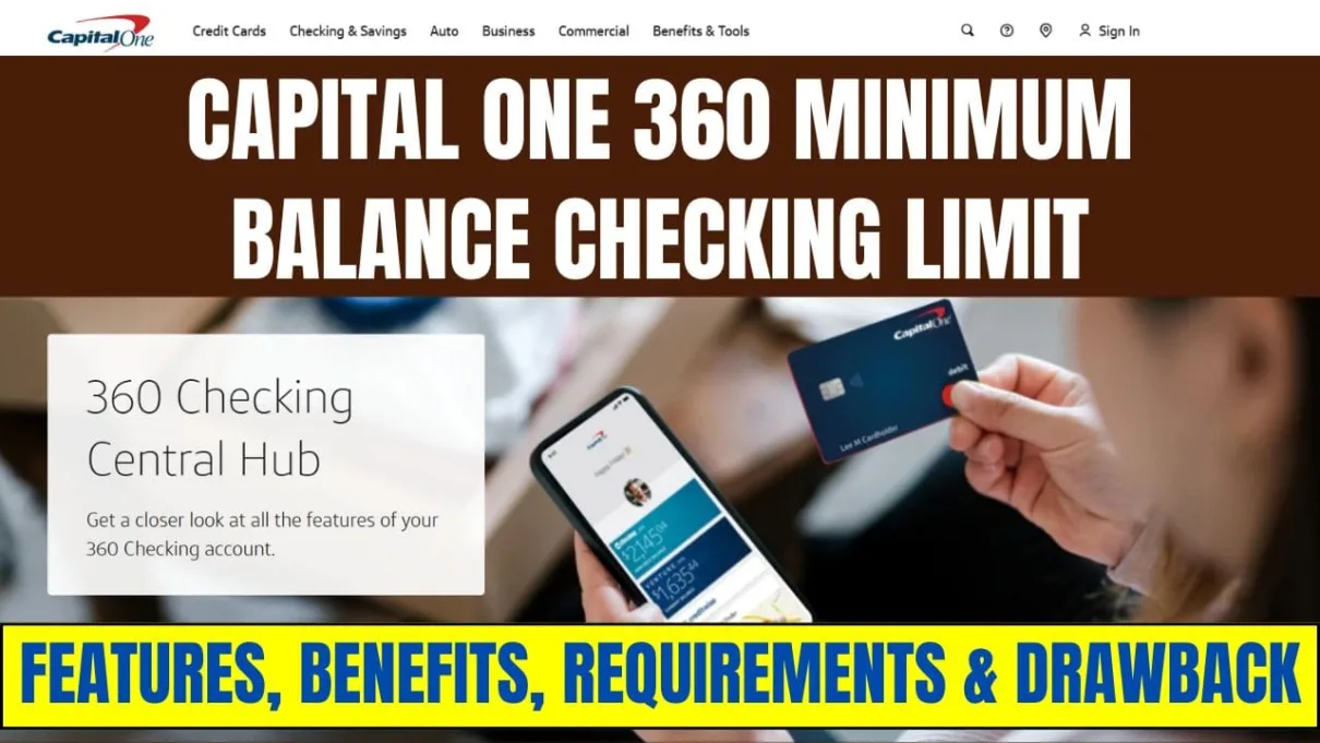 Capital One 360 minimum balance checking