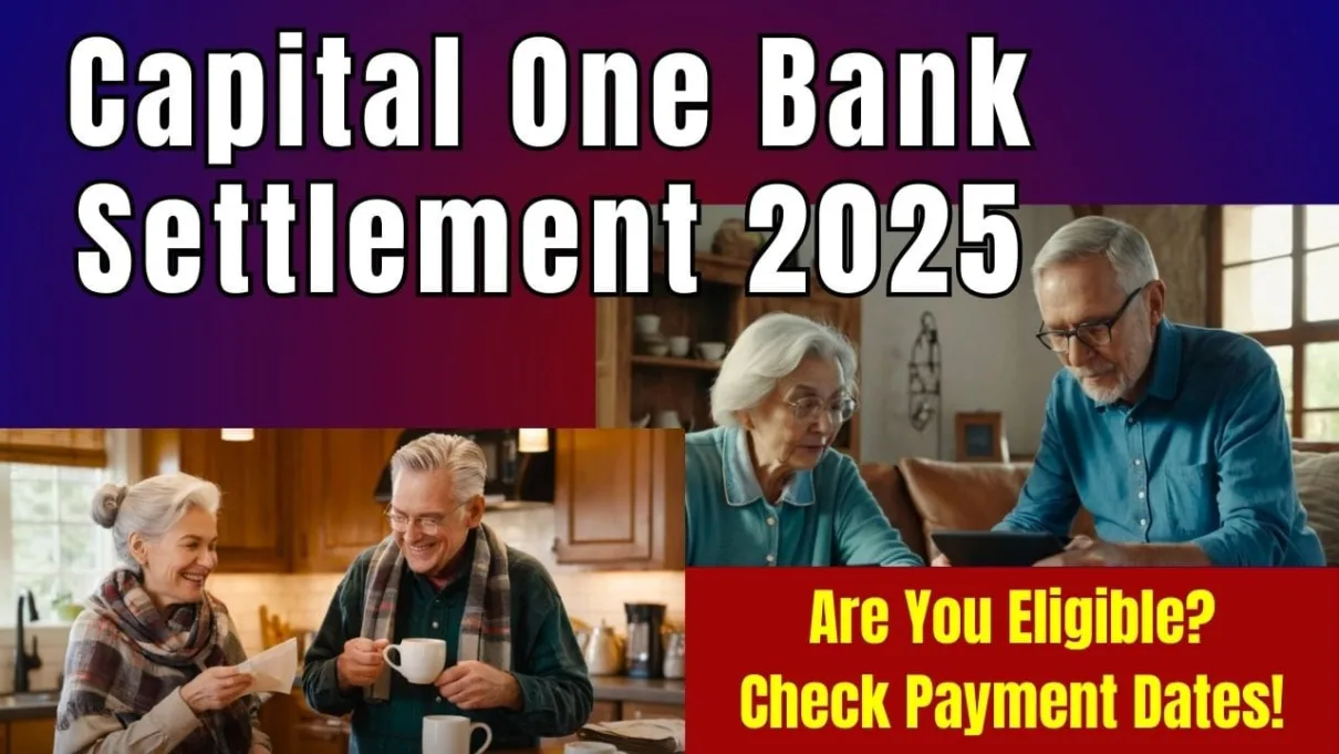 Capital One Bank Settlement 2025