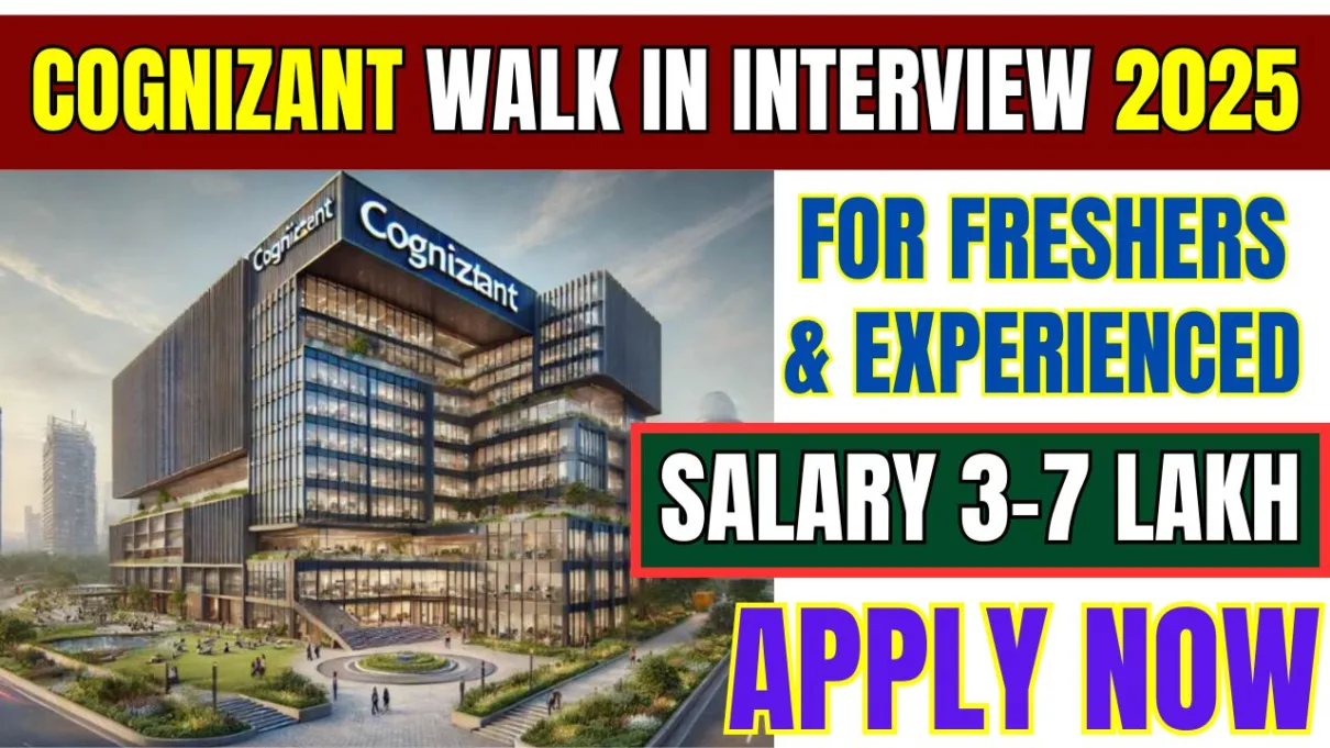 Cognizant walk in interview 2025