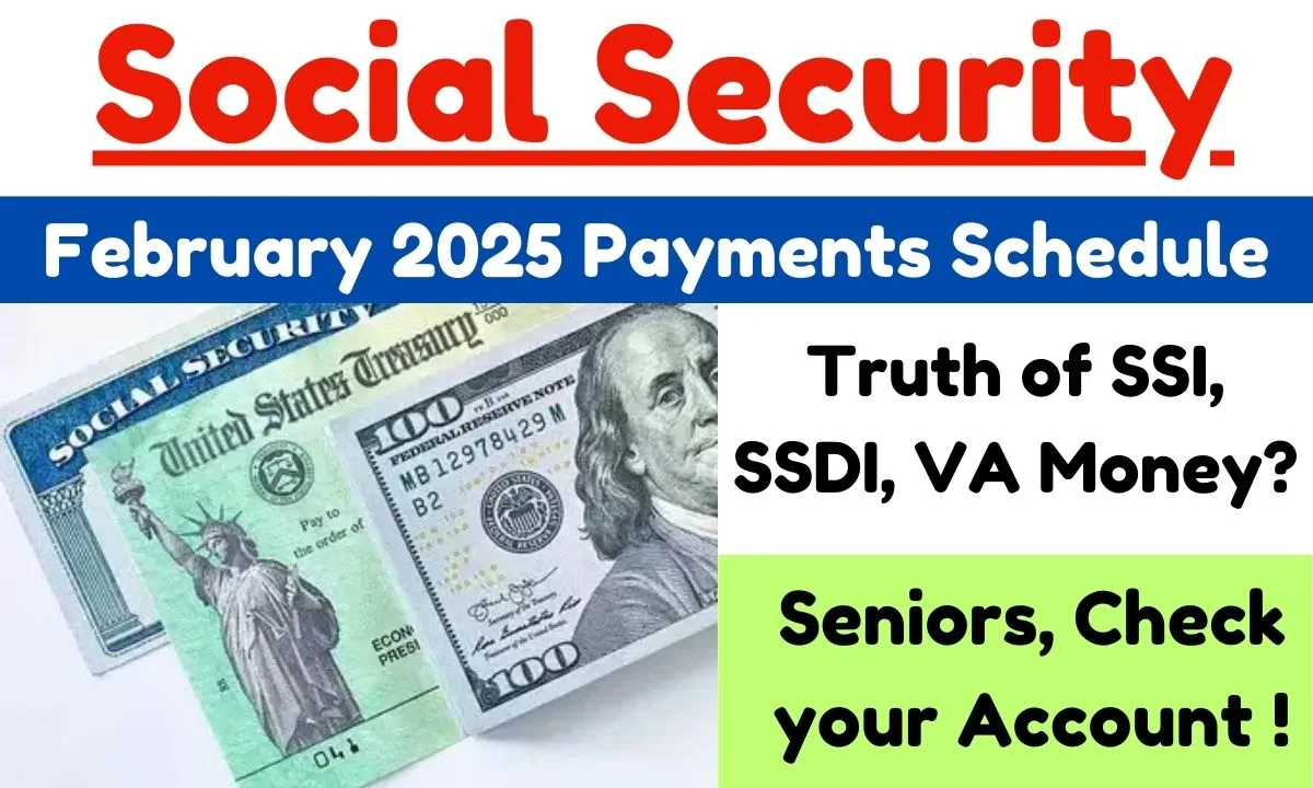 February 2025 Social Security Payments Schedule?