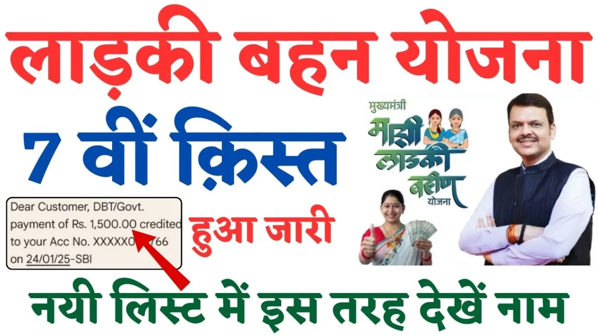 Ladki Behan Yojana 7th Installment