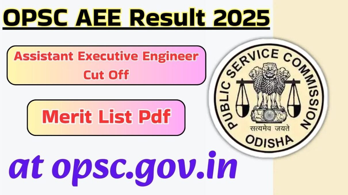 OPSC AEE Result 2025