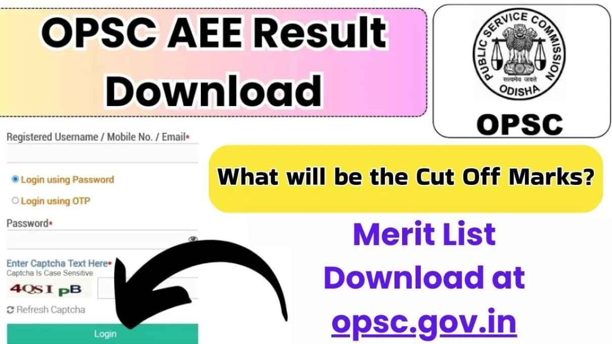 OPSC AEE Result Download