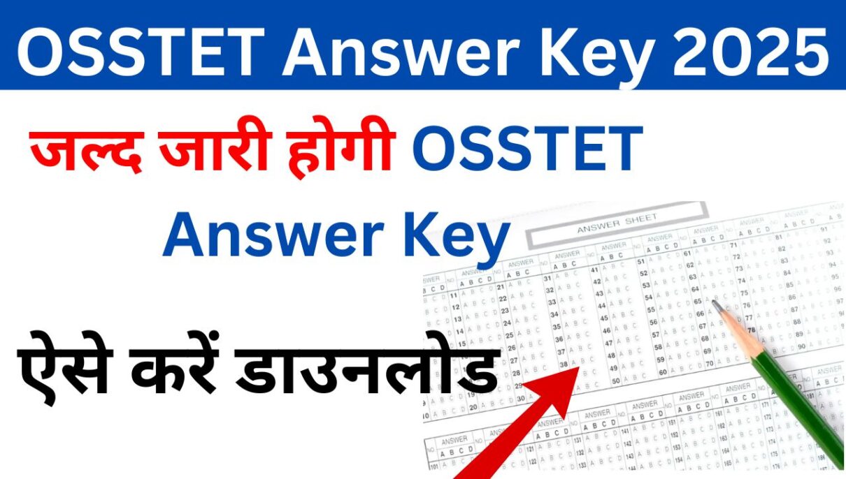 OSSTET Answer Key 2025