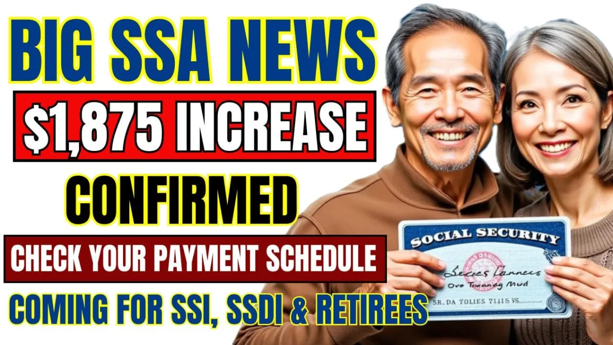 SSA $1875 Increase