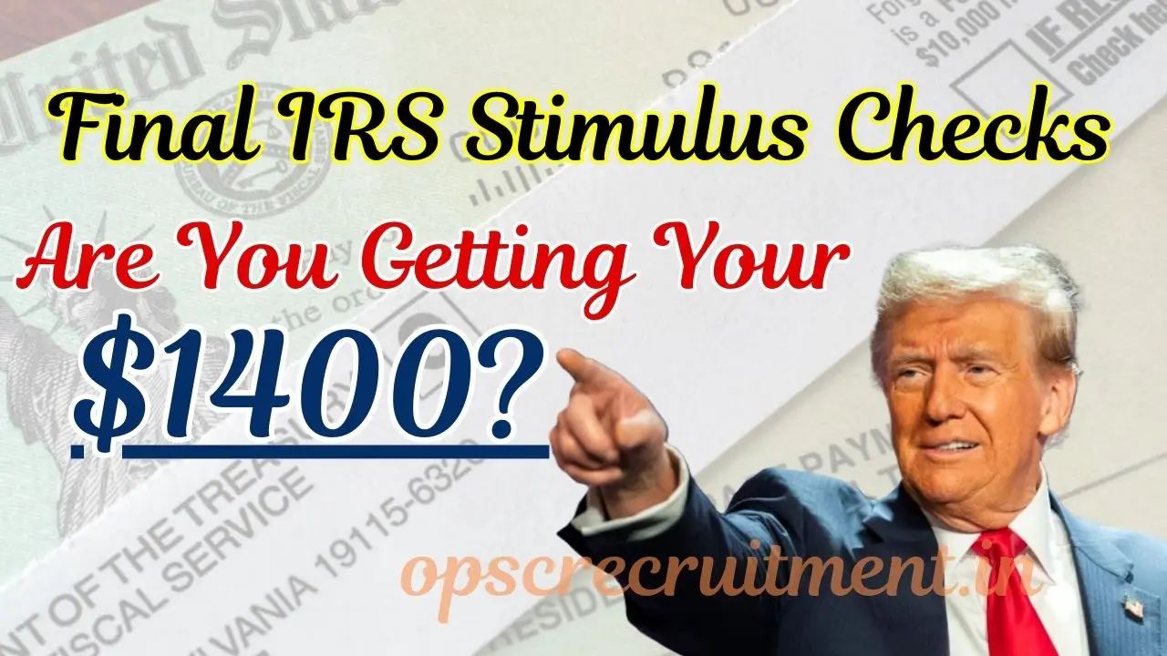 1400 Final Stimulus Check