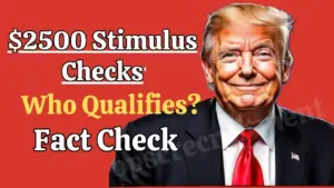 $2500 Stimulus Checks in 2025