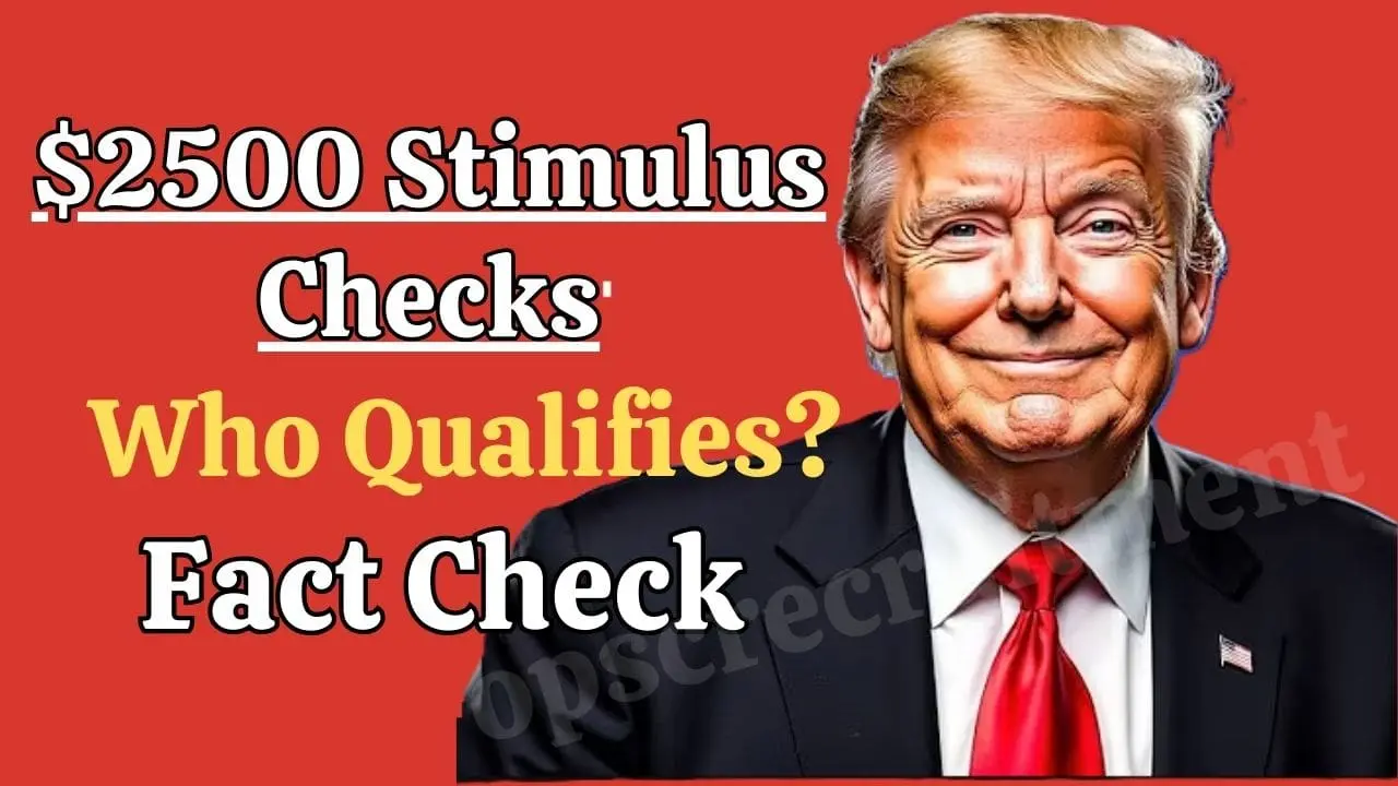 2500 Stimulus Checks