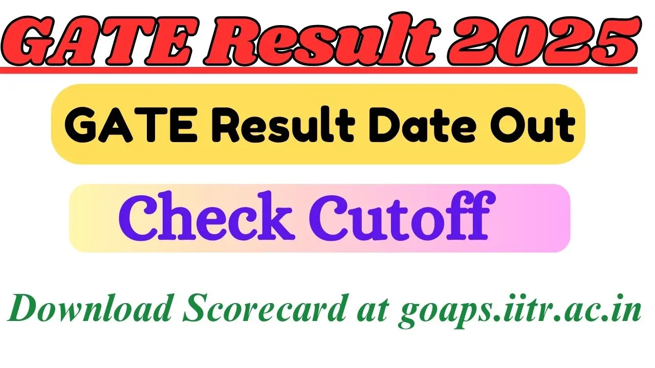 GATE Result 2025 min