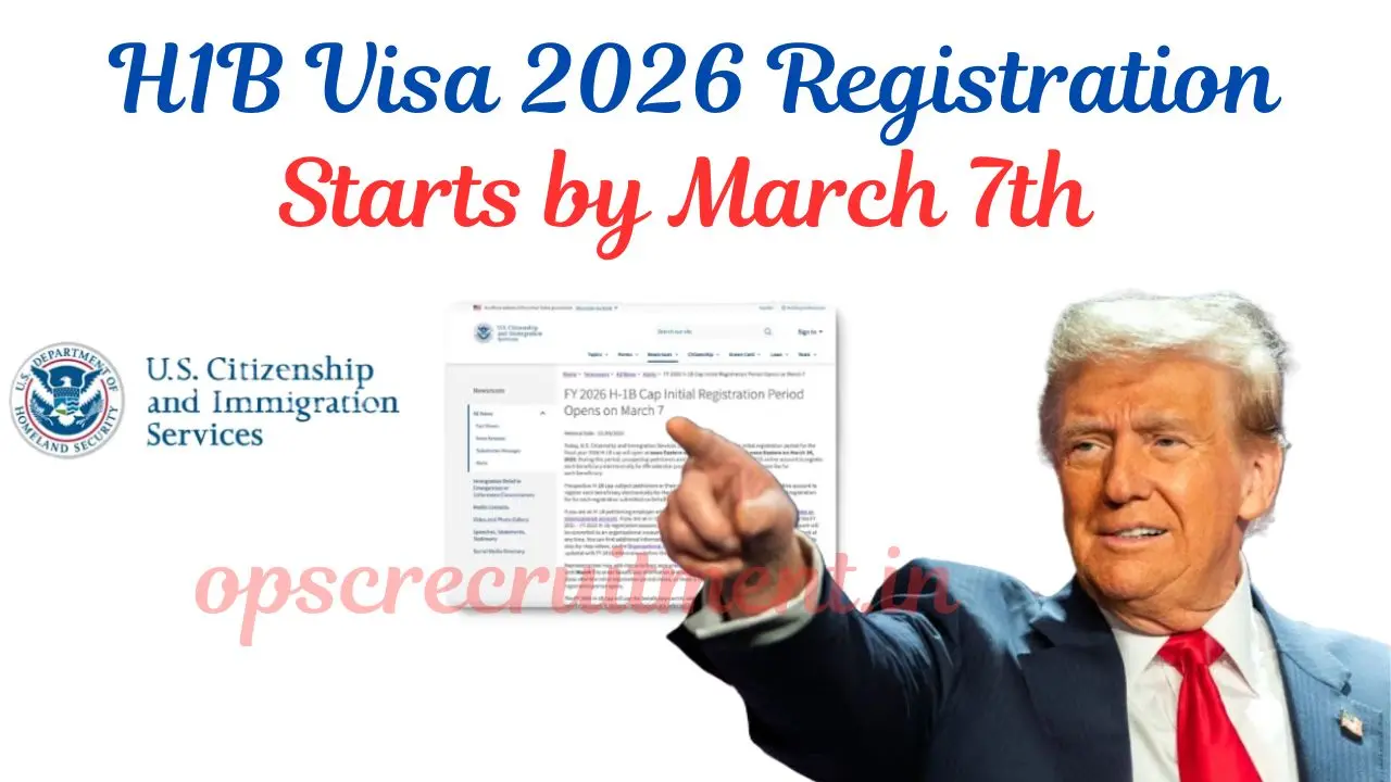 H1B Visa 2026 Registration