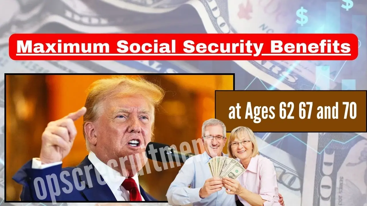 Maximum Social Security Benefits