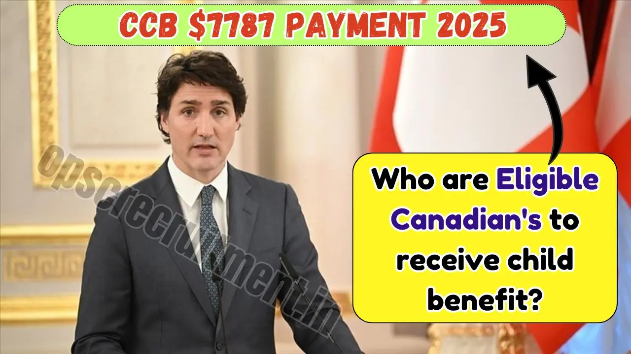 CCB $7787 Payment 2025 