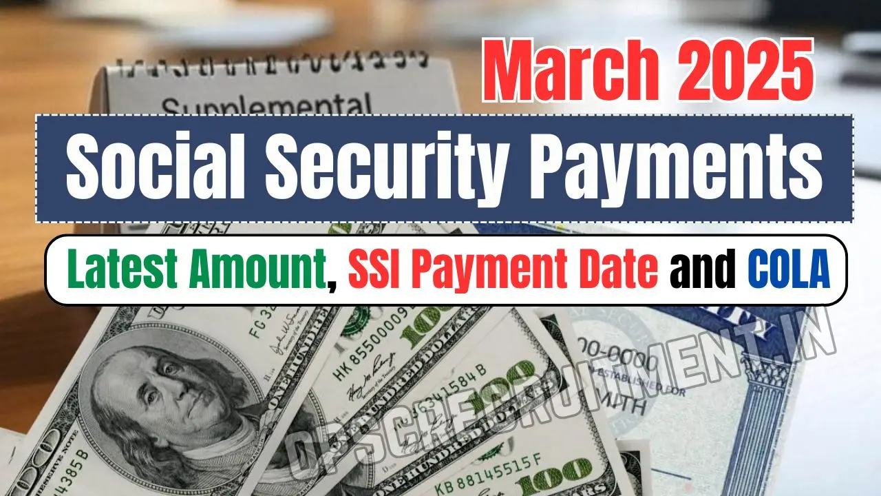 Social Security Payments March 2025